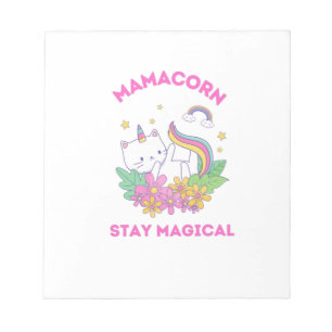 Bloc-note Unicorn Fan Club Magique