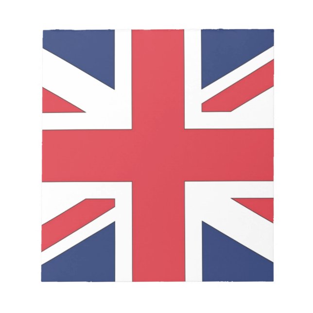 Bloc-note Union Jack/ Drapeau du Royaume-Uni (Devant)