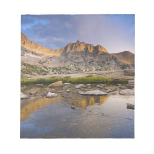 Bloc-note USA, Colorado, Rocky Mountain NP.  Nuages de temp
