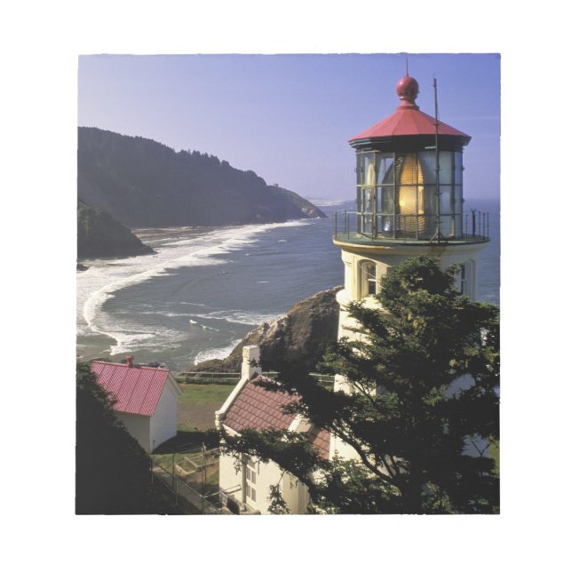 Bloc-note USA, Oregon, Florence. Phare de Heceta Head (Devant)
