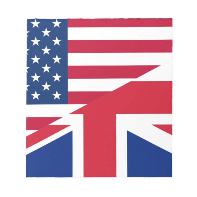 Bloc-note usa uk (Devant)