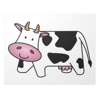Bloc-note Vache heureuse