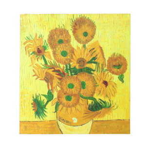 Bloc-note Van Gogh Sunflowers
