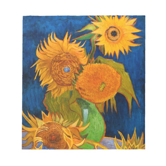 Bloc-note Van Gogh Sunflowers (Devant)