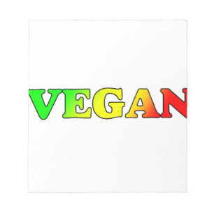Bloc-note Vegan Rasta