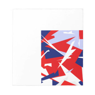 Bloc-note Vibes positives Bleu rouge blanc