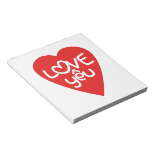 Bloc-note Vietnamien Valentine ♥ Love Yêu ♥ Asian Wordplay