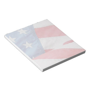 Bloc-note Vieux drapeau américain délavé