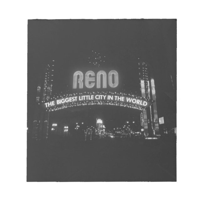 Bloc-note Ville de Reno (Devant)
