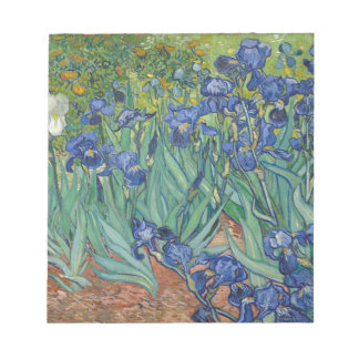 Bloc-note Vincent Van Gogh Irises Peinture Fleurs Oeuvre d'a