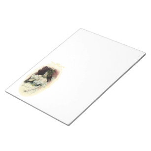 Bloc-note Vintage Christy Girl, Antique Portrait nuptial