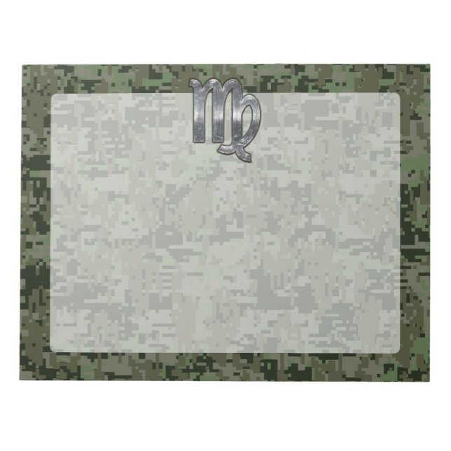 Bloc-note Virgo Zodiac Connexion Olive Green Camion numériqu (Devant)