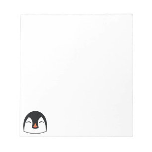 Bloc-note Visage de pingouin
