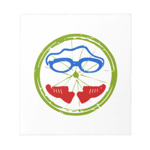 Bloc-note Visage de triathlon
