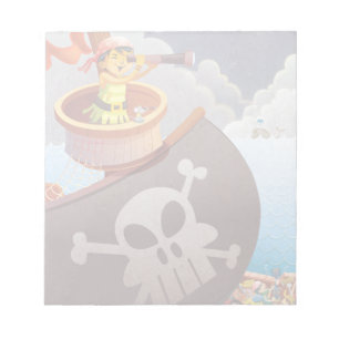 Bloc-note Voile avec pirates