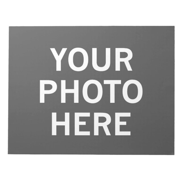 Bloc-note Votre photo ici (Devant)