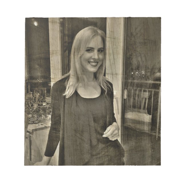 Bloc-note Votre photo personnalisée (Devant)