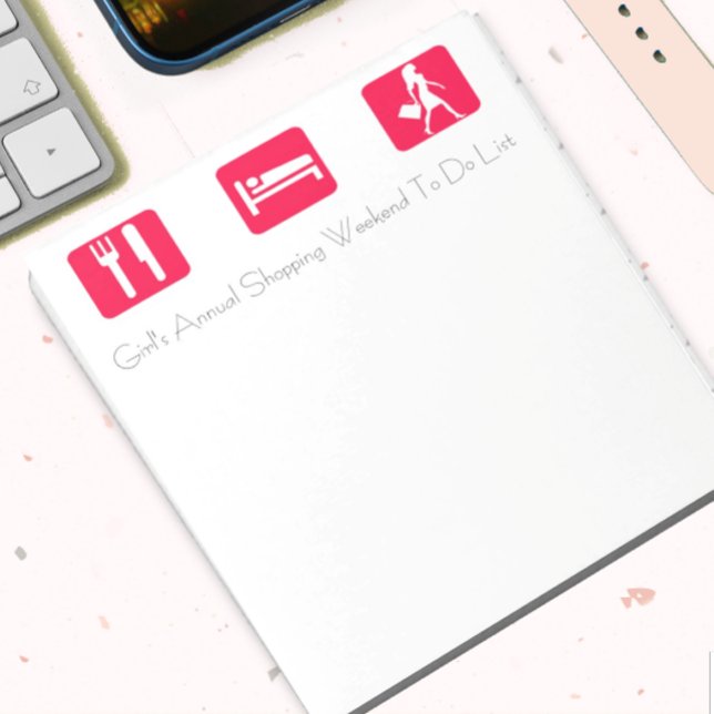 Bloc-note Voyage de fin de semaine annuel pour les filles à  (Créateur téléchargé)