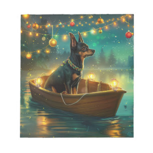 Bloc-note Voyage de Noël de Kelpie australien