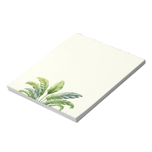 Bloc-note Voyageurs Palm Tree Boho Tropical (Tourné)