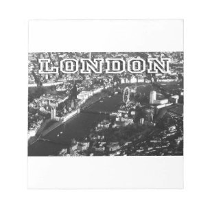 Bloc-note Vue aérienne de Londres