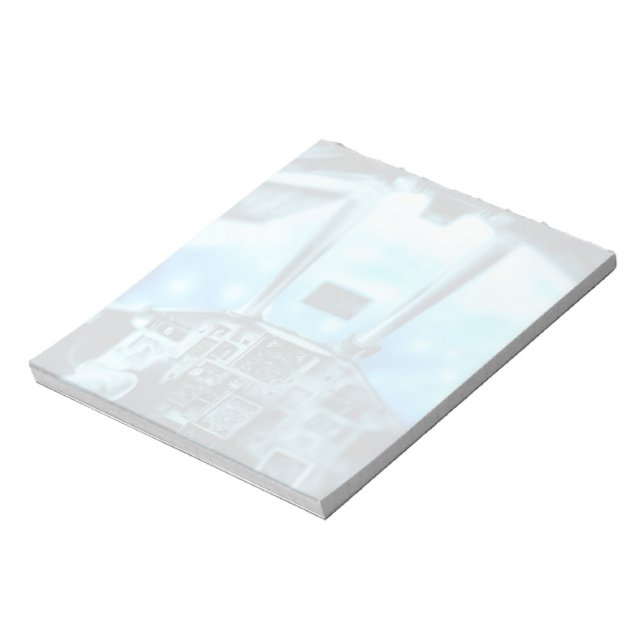 Bloc-note Vue Cockpit (Tourné)