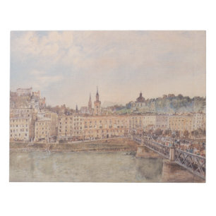 Bloc-note Vue de Salzbourg (par Rudolf von Alt)