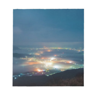 Bloc-note Vue Nocturne Mer Nocturne Des Nuages Japon Kumamot