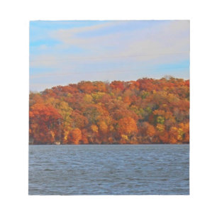 Bloc-note Vue sur le lac