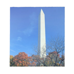 Bloc-note WASHINGTON, D.C. États-Unis. Le monument Washingto