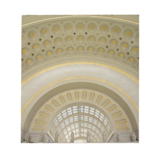 Bloc-note WASHINGTON, D.C. USA. Intérieur de la gare Union.