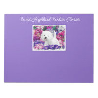 West Highland White Terrier Peinture Chien Art Not