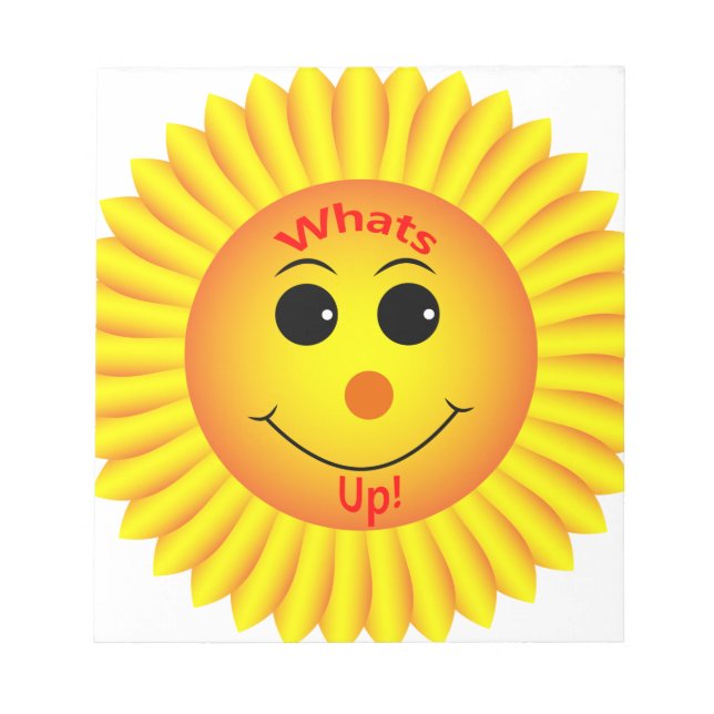 Bloc-note Whats Up ! (Devant)