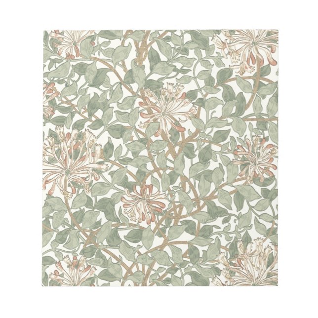 Bloc-note William Morris Honeysuckle Fond d'écran (Devant)
