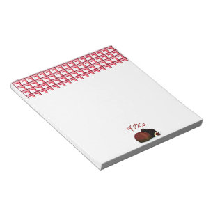 Bloc-note XOXO Bonbon de la Saint-Valentin et chocolat noir