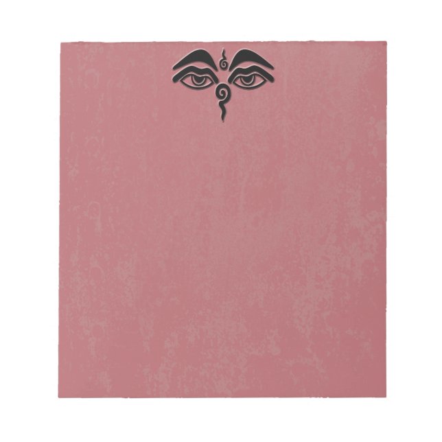 Bloc-note yeux de sagesse (Devant)