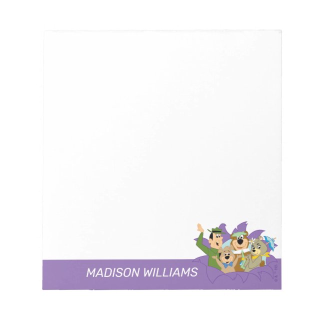 Bloc-note Yogi Ours et amis Surprise (Devant)