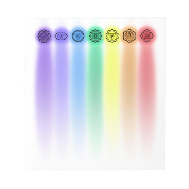 bloc-notes 7 chakras (Devant)