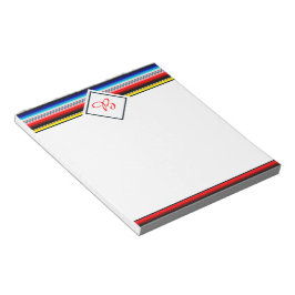 Bloc-notes à bandes de bande de bande brillantes