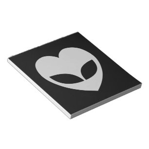Bloc-notes Alien Love Heart