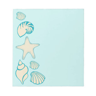 Bloc-notes Aqua Seashell