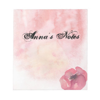 Bloc-notes aquarelle