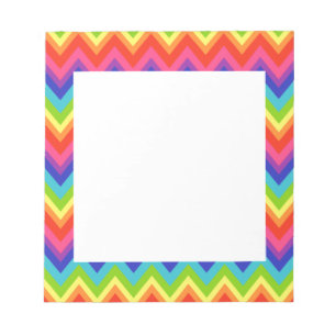 Bloc-notes arc-en-ciel