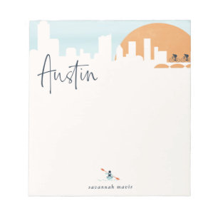 Bloc-notes Austin Skyline