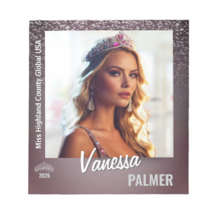 Bloc-notes autographe pour titulaire de titre de m