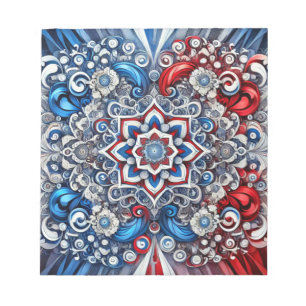 Bloc-notes aux couleurs françaises Design moderne