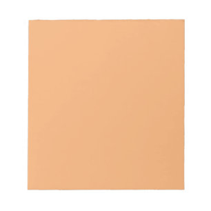 Bloc-notes avec Arrière - plan Pastel Orange