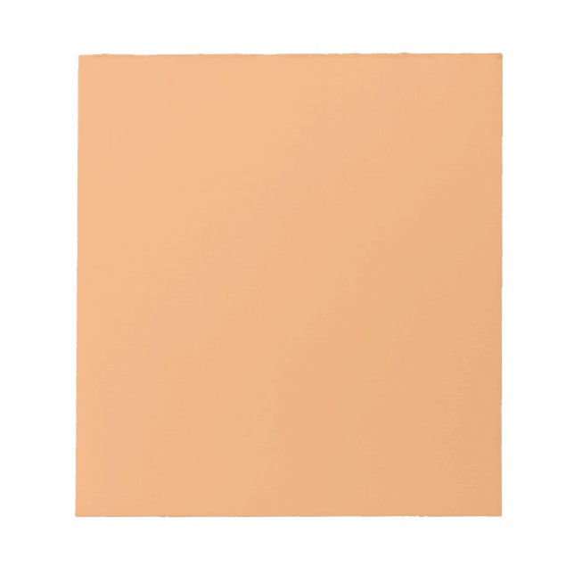 Bloc-notes avec Arrière - plan Pastel Orange (Devant)