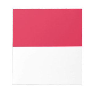 Bloc-notes avec Drapeau de Pologne