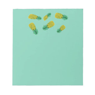 Bloc-notes avec Motif ananas